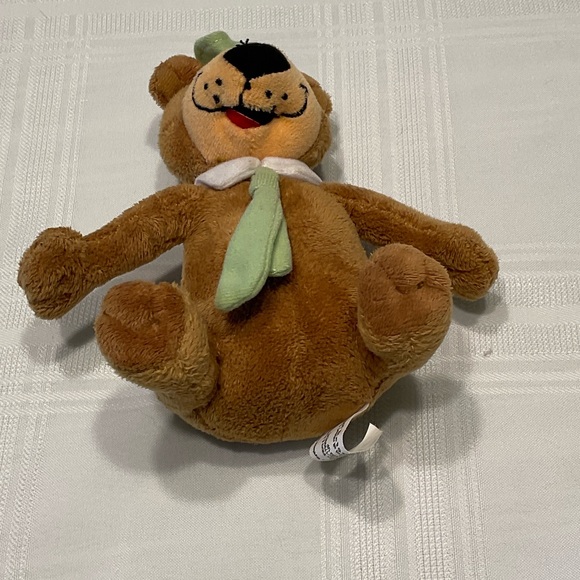 Yogi Bear The Original Brown Plush Bear with Green Hat and Tie - Picture 5 of 6